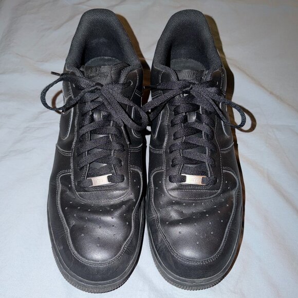 Nike Air Force 1 '07 - Black Men's Size 15 - Picture 3 of 8